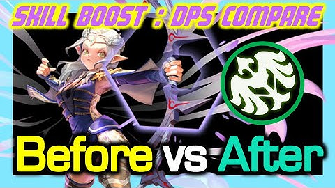 Artillery Meta Skill Boost : Before vs After / DPS Comparison / Dragon Nest Korea (2025 Feb)