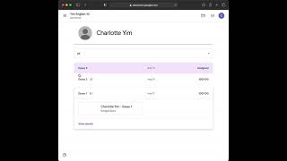 Grades Tab in Google Classroom