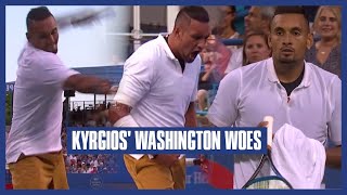 Kyrgios&#39; Washington Woes | Water Bottle Drama Gate