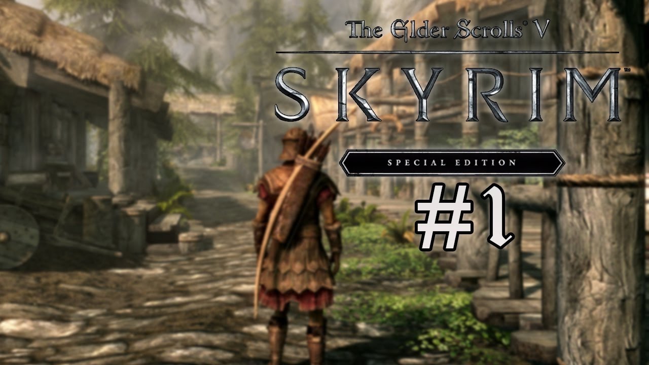 The Elder Scrolls V: Skyrim Special Edition Gameplay Part 1 [PS4] - YouTube