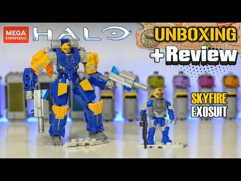 Exosuit Skyfire | Halo Mega Construx | Unboxing & Review - YouTube