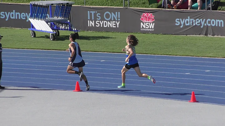 800m U17M Finals Joshua Atkinson 1:50.83 Australia...