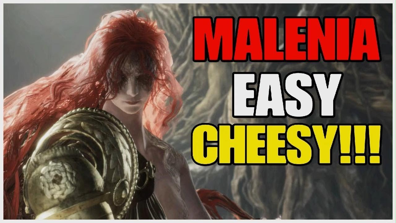 ELDEN RING Malenia Easy Cheesy Godslayer's Greatsword Build YouTube