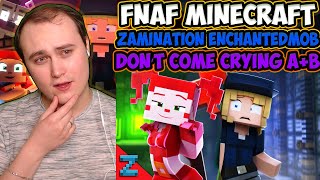 “Don’t Come Crying” [VERSION A+B] Minecraft FNAF SL Animation Music Video  | Reaction