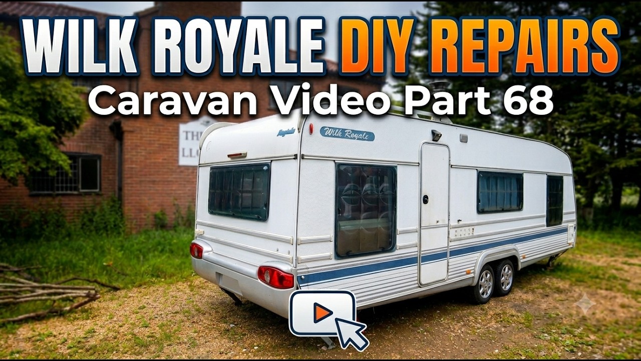Wilk Royale DIY repairs - Caravan Video Part 68