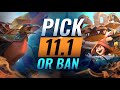 OP PICK or BAN: BEST Builds & Picks For EVERY Role - League of Legends Patch 11.1