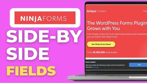 How to Add Side by Side Input Fields in Ninja Forms