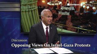 Opposing Views On Israel-Gaza Protests - Cirino