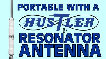 Hustler Resonator Antenna - HF Portable