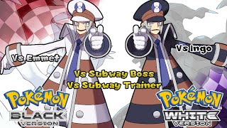 Pokémon Black & White - Subway Trainer Battle Music (HQ)
