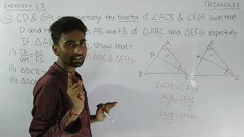 Question no.10 || Triangles || Exercise - 6.3 || NCERT || Class 10