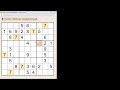 Sudoku megoldása lépésről lépésre 2022.02.22