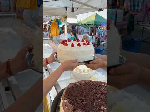 Bajando los pasteles