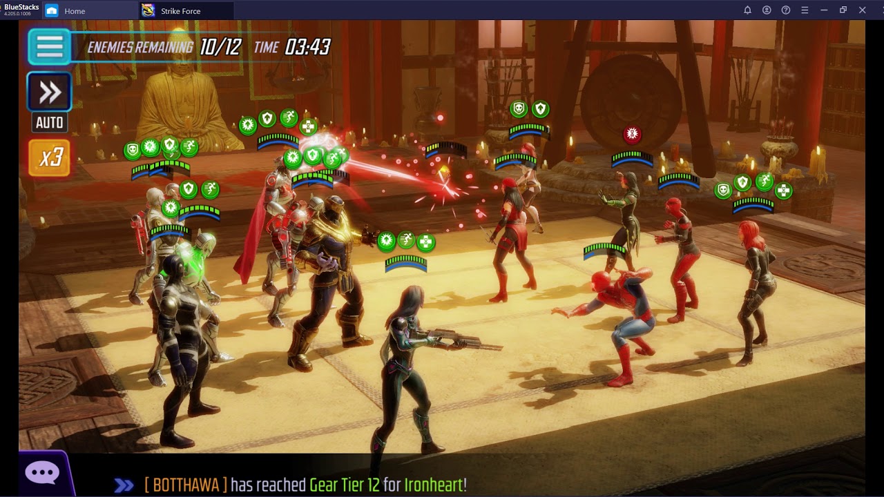 Marvel Strike Force. Ultimus 7, Node G6 Kickin it YouTube