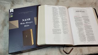 Zondervan NASB Wide Margin Bible