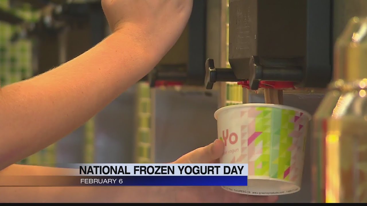 National Frozen Yogurt day and more trending stories