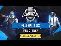 [RU] PMCO CIS Finals День 2 | Fall Split | PUBG MOBILE CLUB OPEN 2020