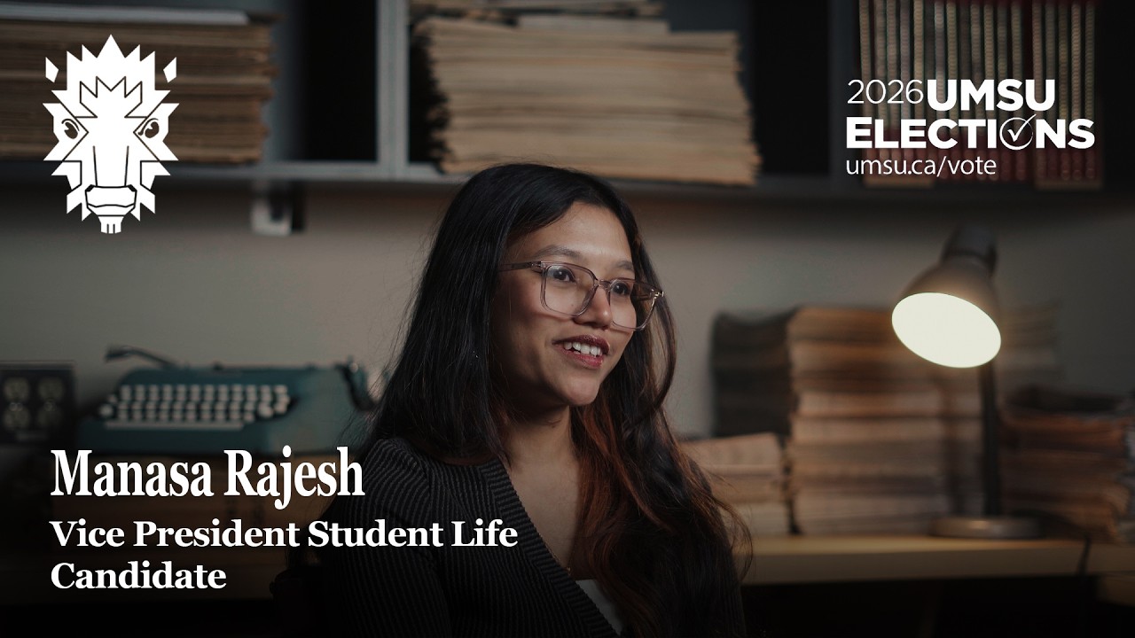 Manasa Rajesh - UMSU Vice President Student Life Candidate
