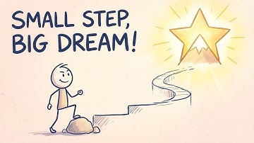 Start today! The mantra for achieving big goals through small steps