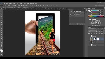 How to create 3D Mobile pop-out Effect in Photoshop | Photoshop Tutorial