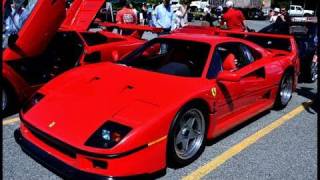 Ferrari f40 in vancouver, canada