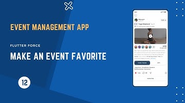 Make an Event Favorite || Event Management App Flutter
