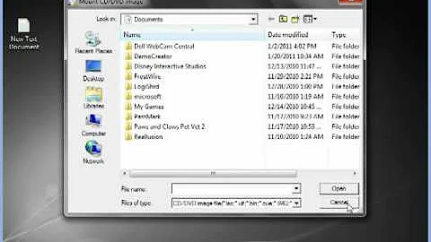 How To Mount an ISO image file Daemon tools or Magic ISO 2011