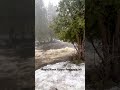 Rapid River Falls in the Upper Peninsula of Michigan.          Flooding from snow melt off and rain.
