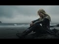 Enchanting female viking chants with mesmerizing percussion  nordic sea atmosphere  shamanic drums