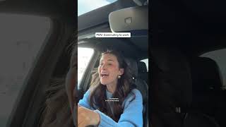Positive self-talk? Never heard of her #commute #drivetowork #theoffice #traffic