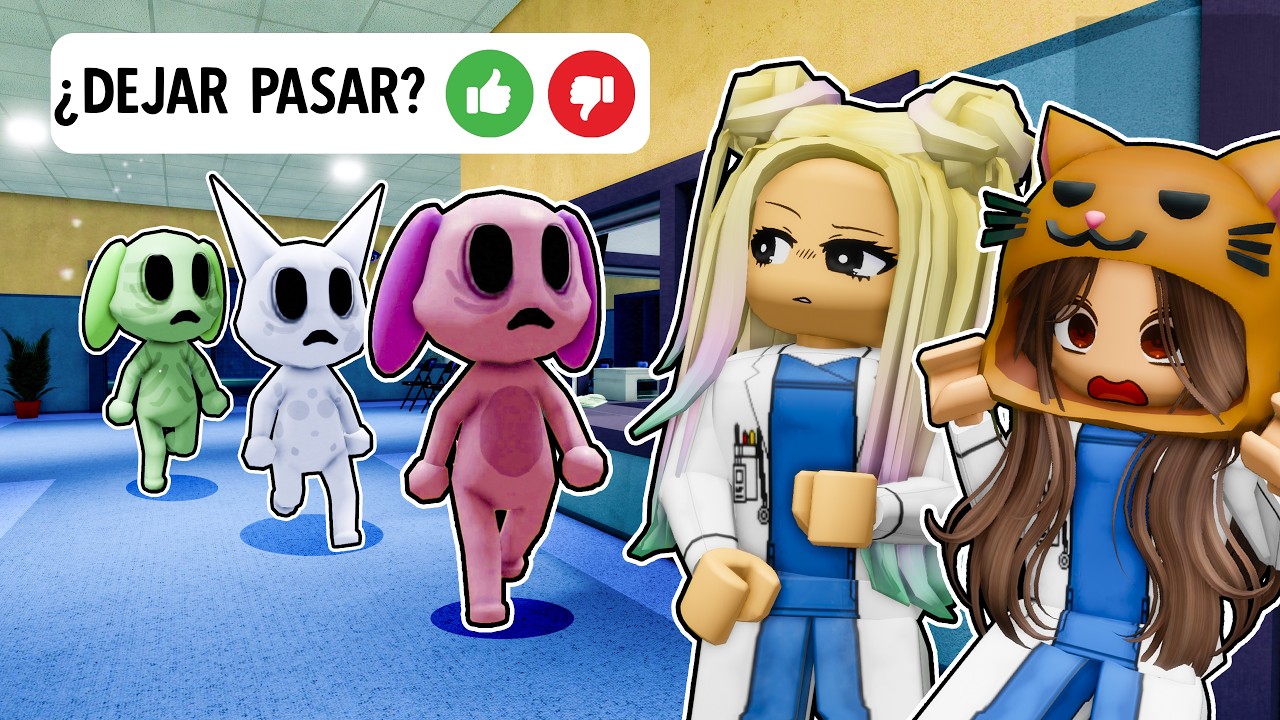 SOLO CURAMOS ANOMALÍAS en el HOSPITAL de ANIMALES con Mandarina en Roblox
