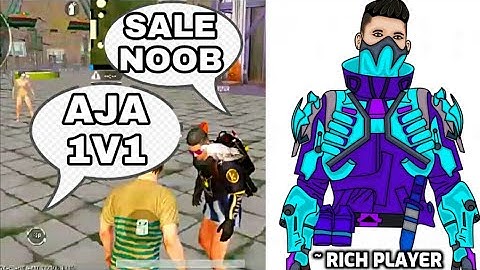 RANDOM RICH PLAYER CALLED ME NOOB I CHALLENGE FOR 1V1 TDM - PUBG MOBILE