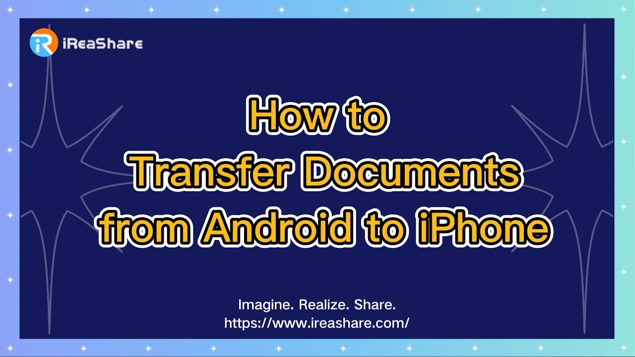 How to Transfer Documents from Android to iPhone Breezily - YouTube