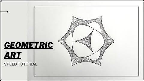 How To Draw Spirograph Pattern || Geometric Art || Speed Tutorial || Easy || measurements