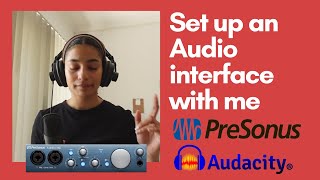 PreSonus Audio Box iTwo setup with Audacity - watch me as I try figure this out