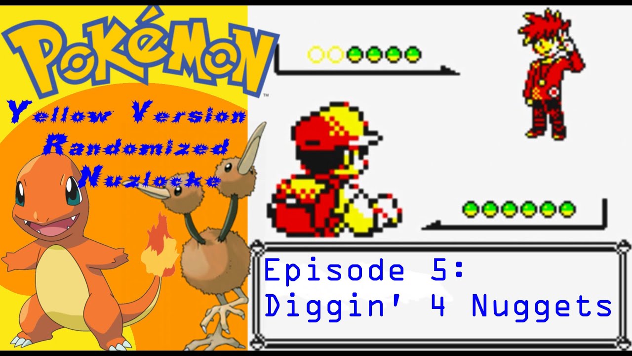 Pokemon Yellow Episode 5 Diggin' 4 Nuggets YouTube