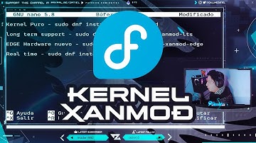 Kernel XANMOD  en Fedora  Rawhide (EDGE LTS TT RT Hardened)