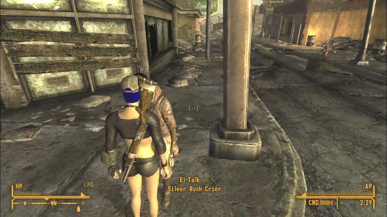 Me Wearing Prostitute Outfit from Atomic Wrangler Crier! Fallout New Vegas  2021 - YouTube