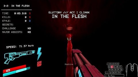 Speedrunning a random ultrakill level every day until i start hrt | Day 16 (3-2)