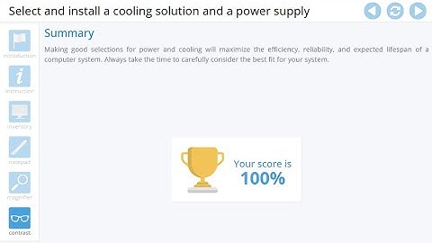 Advanced Hardware Lab 4-1: Select and Install a Cooling Solution and a Power Supply