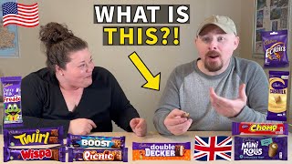 Americans Try 10 Varieties of British Cadbury Chocolate - Surprising!