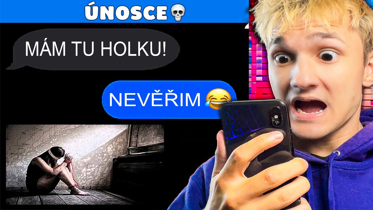 ÚNOSCE mi napsal na TELEFON ZTRACENÉ HOLKY! (Co chtěl?)