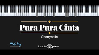 Pura Pura Cinta - Cherrybelle (KARAOKE PIANO - MALE KEY)