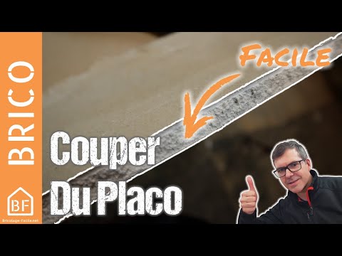 Comment couper du Placo rapidement - Bricolage Facile