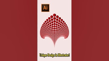 Stunning Transform Effect in Illustrator – One Tool Magic! #Shorts