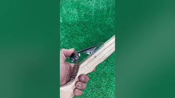 Handmade a simple trigger mechanism # Craft Idea # DIY Trigger # Slingshot # New design