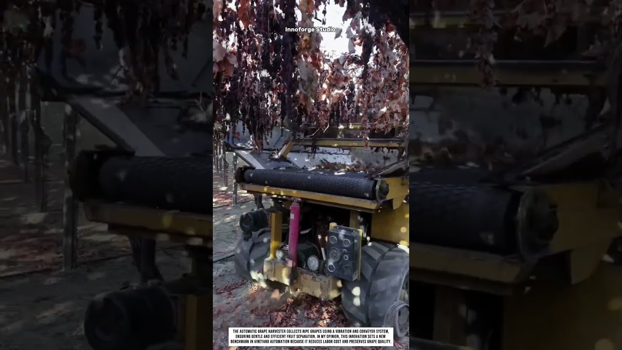 Automatic Grape Harvester: Clean and Efficient