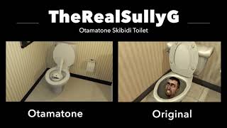 Skibidi Toilet Otamatone Side By Side Comparison