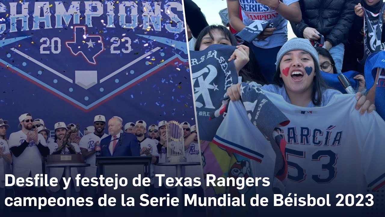 En vivo Desfile de los Texas Rangers en Arlington YouTube