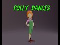 Polly does a dance for the talent show